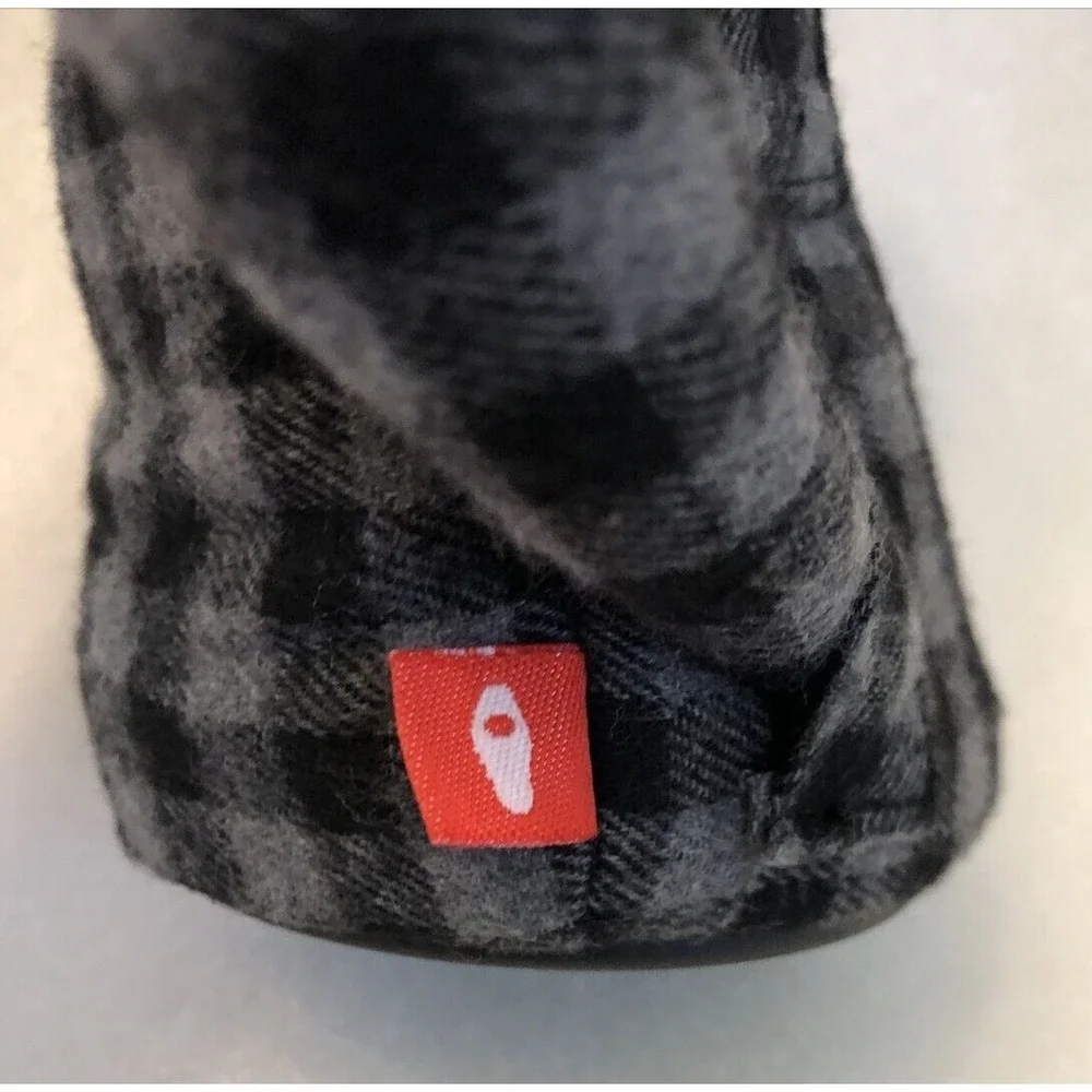Puffin drinkwear Plaid‎ Pewter Flannel Jacket Shirt Drink Koozie The Lumberjack